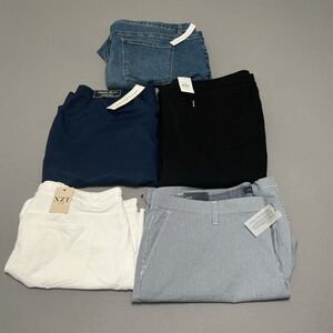 NWT Plus Size 5pc Pants/Shorts Lot NIC+ZOE Tommy Reseller Wholesale MSRP $330